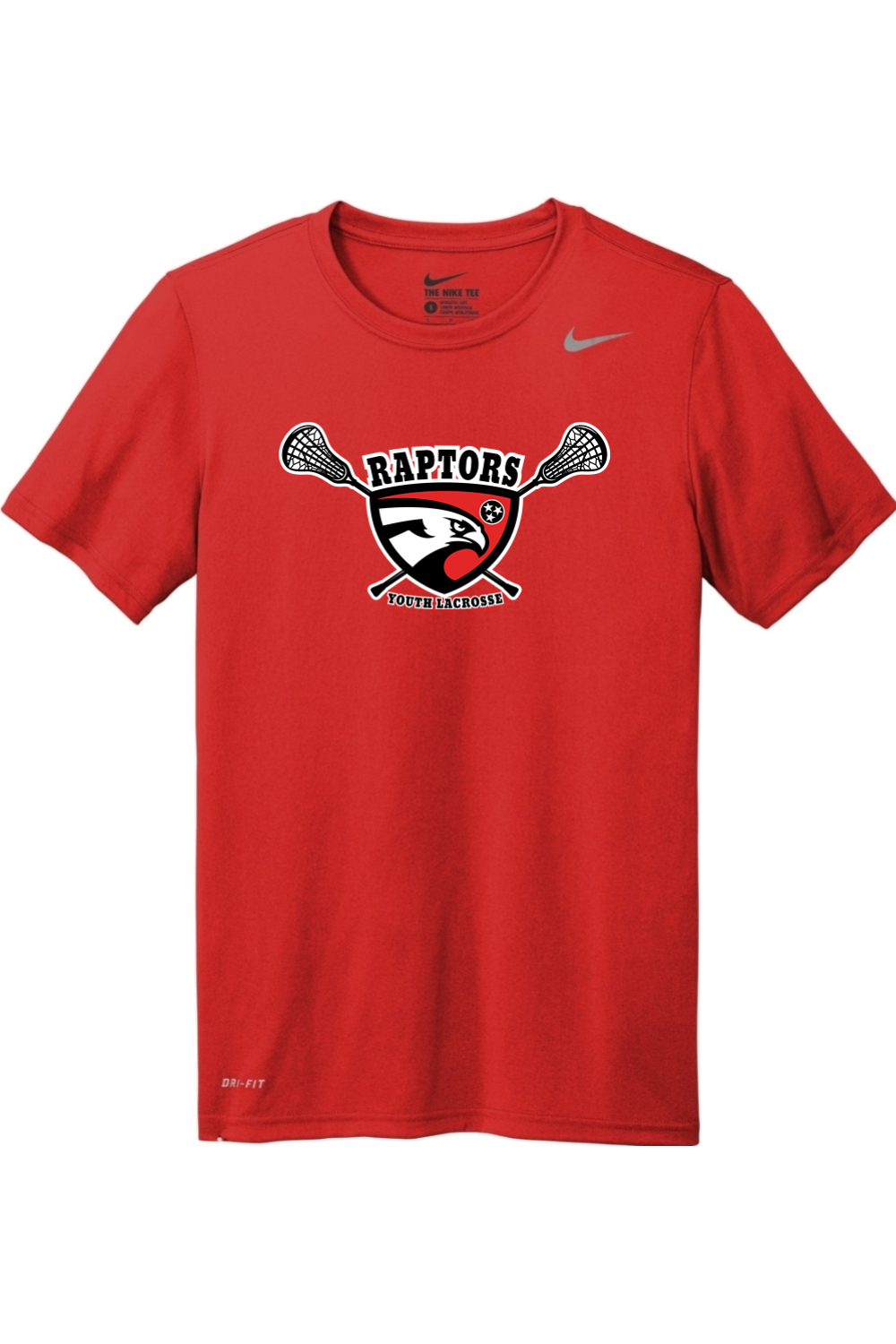 Raptors Lacrosse Nike Team rLegend Tee