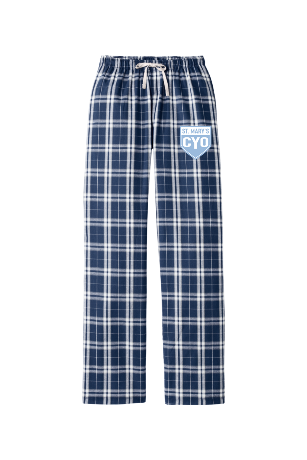 St Marys Basketball Adult Women's Flannel Plaid Pants