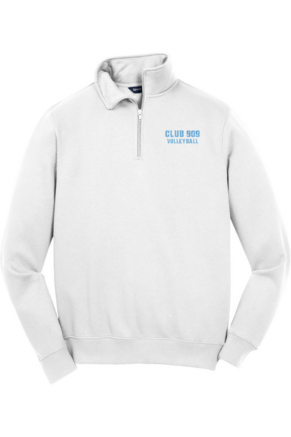 Risen Beach Volleyball Adult Embroidered Quarter-Zip Pullover