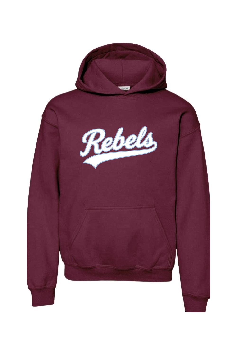Rebels Travel Baseball Youth Hoodie