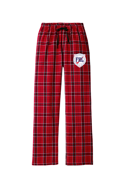 Field Hockey Life Adult Women's Flannel Plaid Pants
