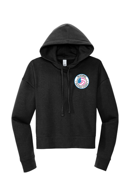 Features Volleyball Adult Women's Fleece Hoodie