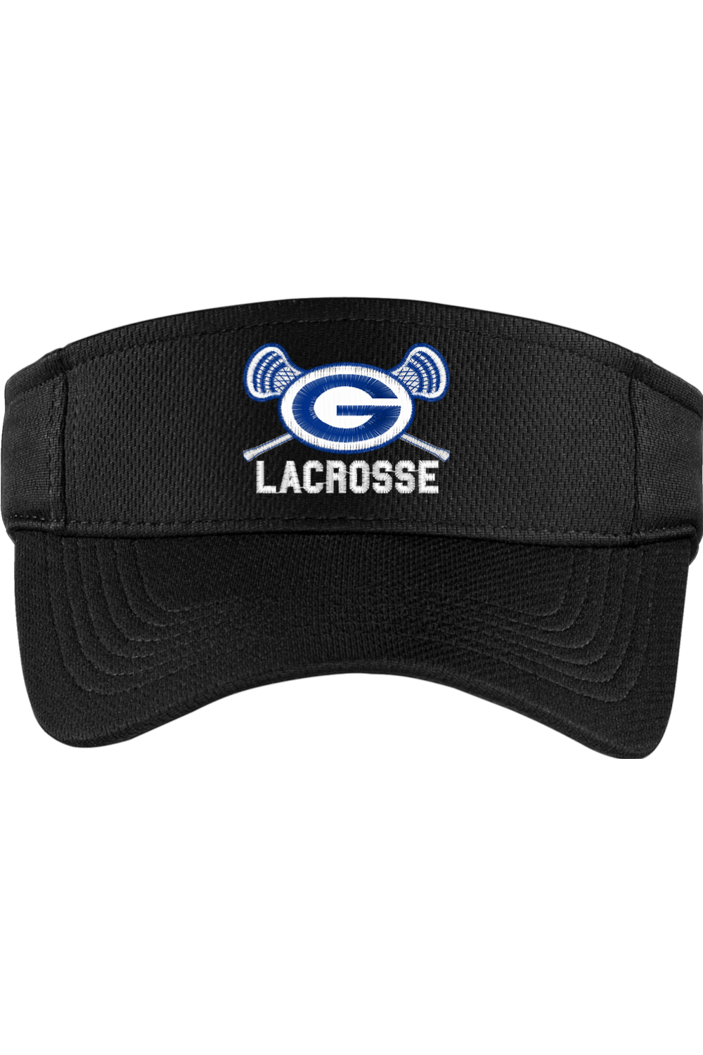 Georgetown Lacrosse Embroidered Visor