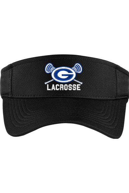 Georgetown Lacrosse Embroidered Visor