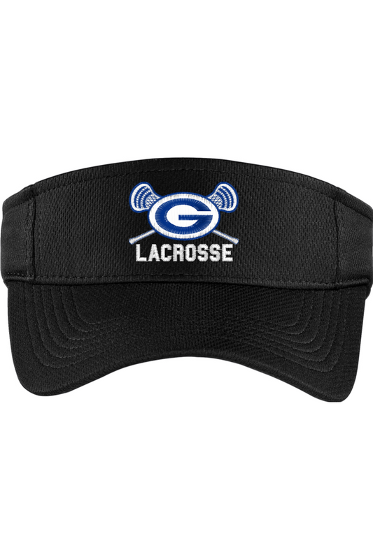 Georgetown Lacrosse Embroidered Visor