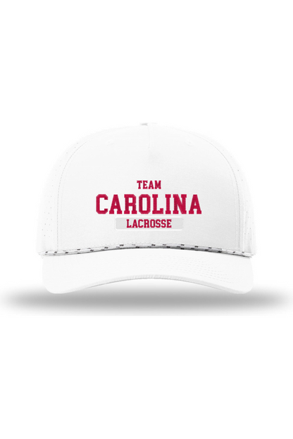 Team Carolina Richardson Laser Perf Performance Rope Cap