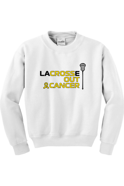 LaCROSSe Out Cancer Youth Sweatshirt