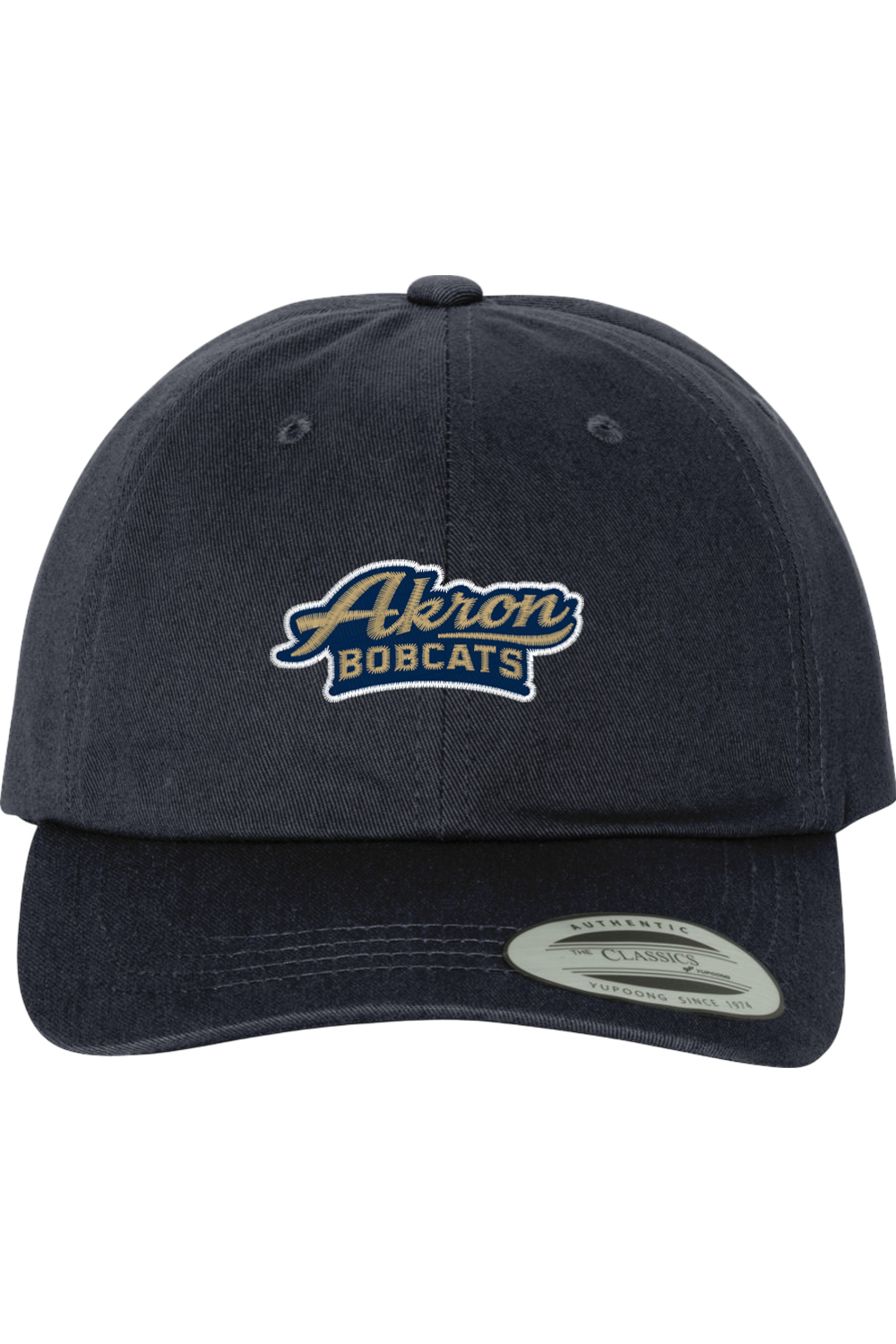 Arkron Bobcats Basketball Embroidered Dad Hat