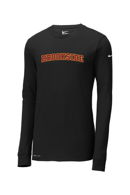 Brookside Lacrosse Nike Dri-FIT Cotton/Poly Long Sleeve Tee