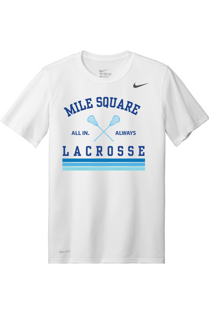 Mile Square Lacrosse Nike Team rLegend Tee