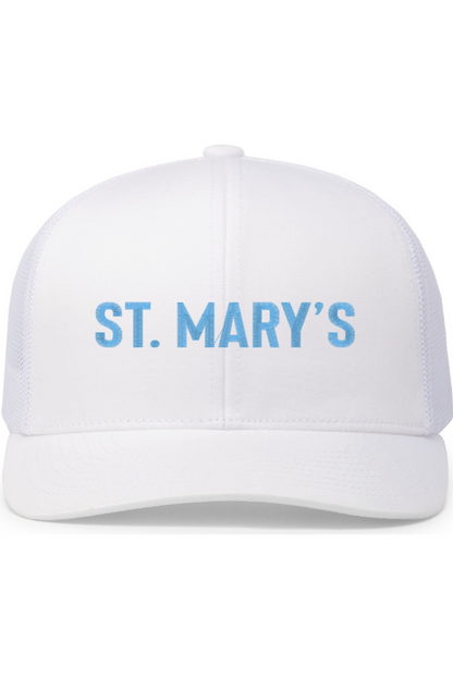 St Marys Basketball Embroidered Trucker Hat