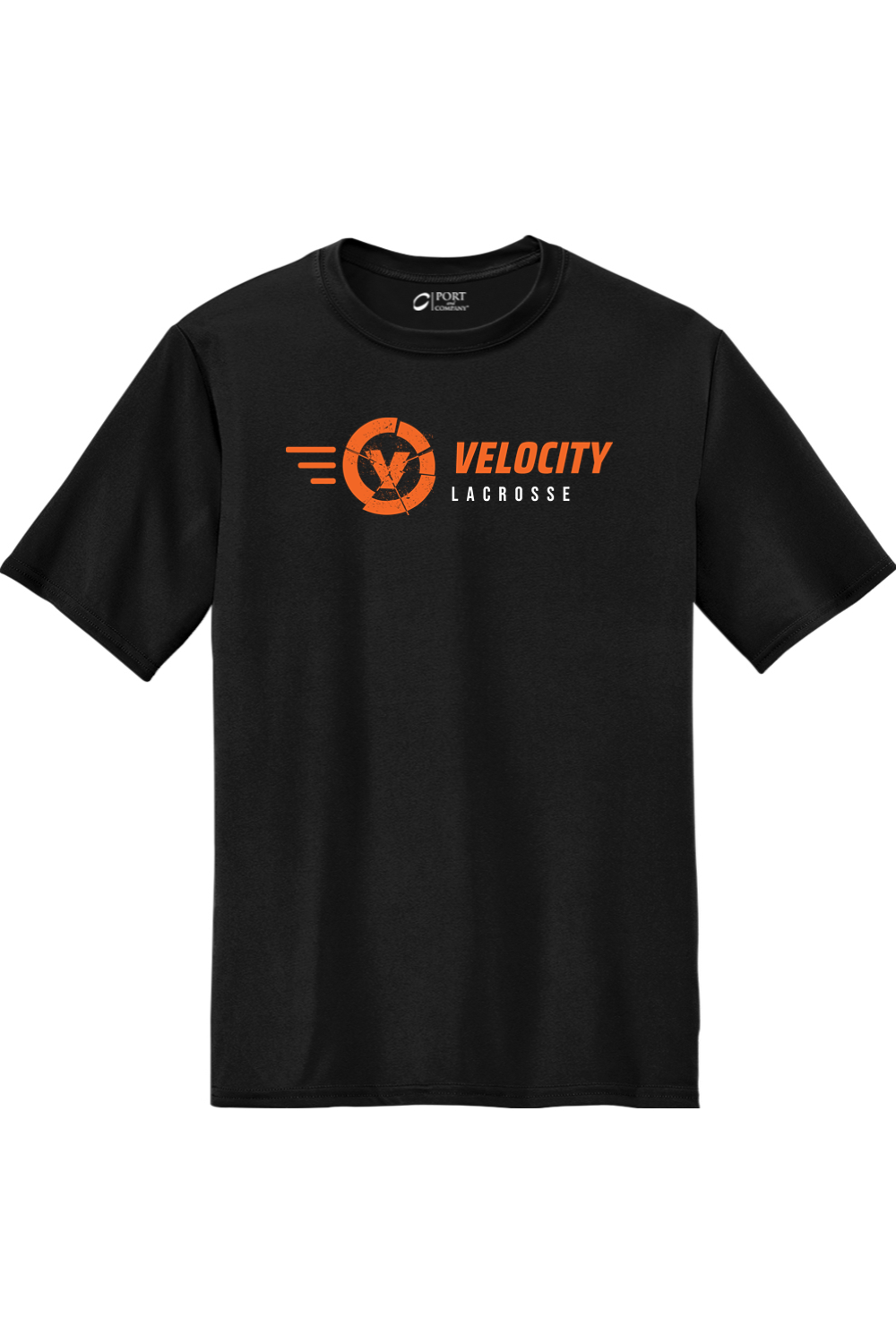 Velocity Lacrosse Port & Company Performance Tee