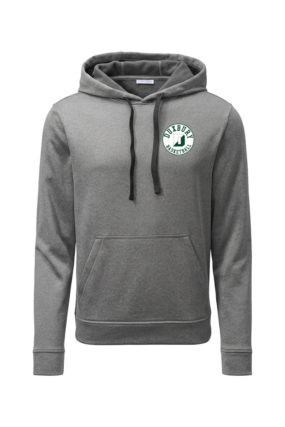 Duxbury Youth Basketball Sport-Tek PosiCharge Sport-Wick Heather Fleece Hooded Pullover