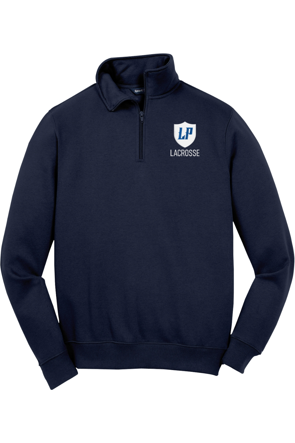 Lake Park Lacrosse Adult Embroidered Quarter-Zip Pullover