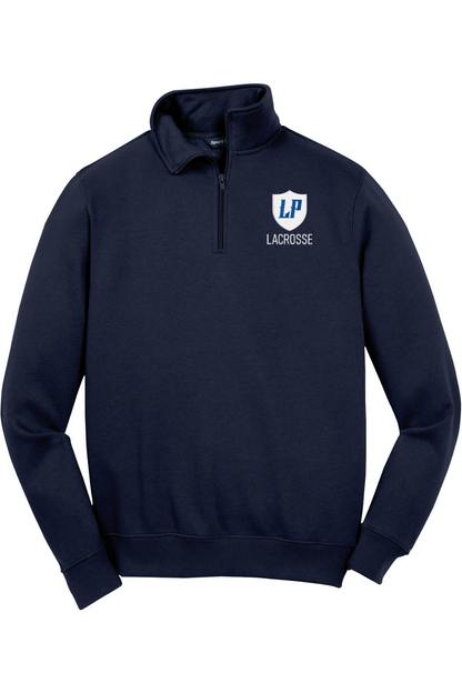 Lake Park Lacrosse Adult Embroidered Quarter-Zip Pullover