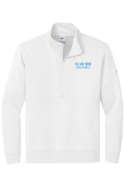 Risen 909 Coaches Embroidered Nike Club Fleece Sleeve Swoosh 1/2-Zip
