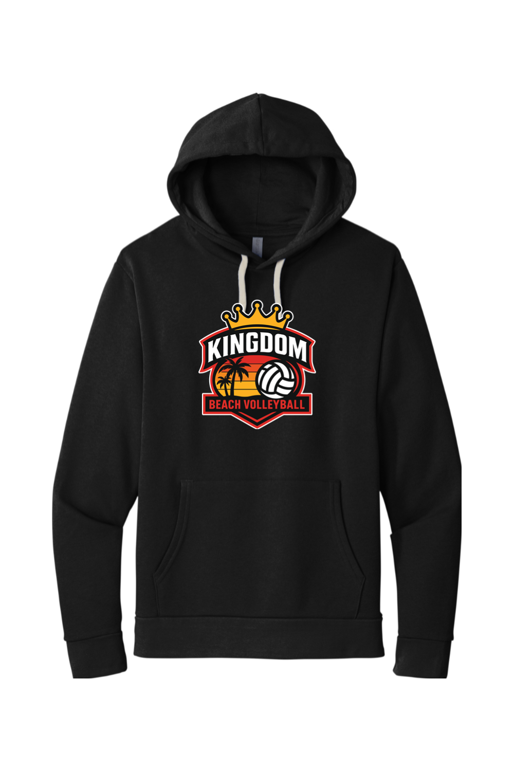Kingdom Beach Volleyball Adult Premium Lightweight Hoodie