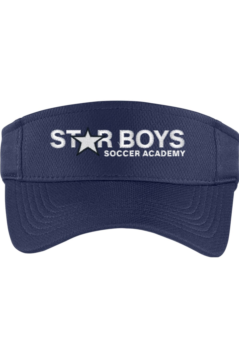 Star Boys Soccer Embroidered Visor