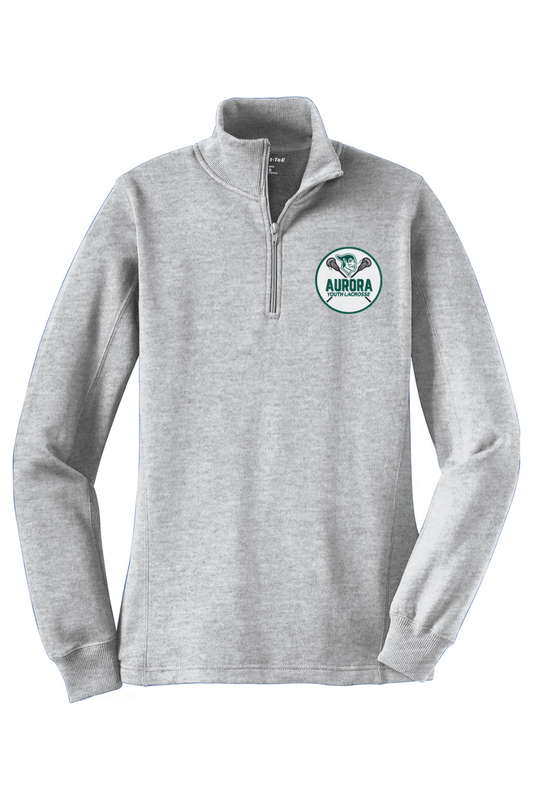 Aurora Lacrosse Adult Women's Embroidered Quarter-Zip Pullover