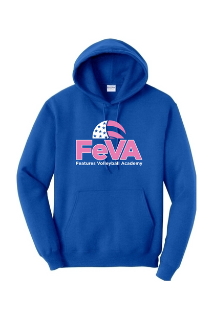 Features Volleyball Adult Heavyweight Hoodie
