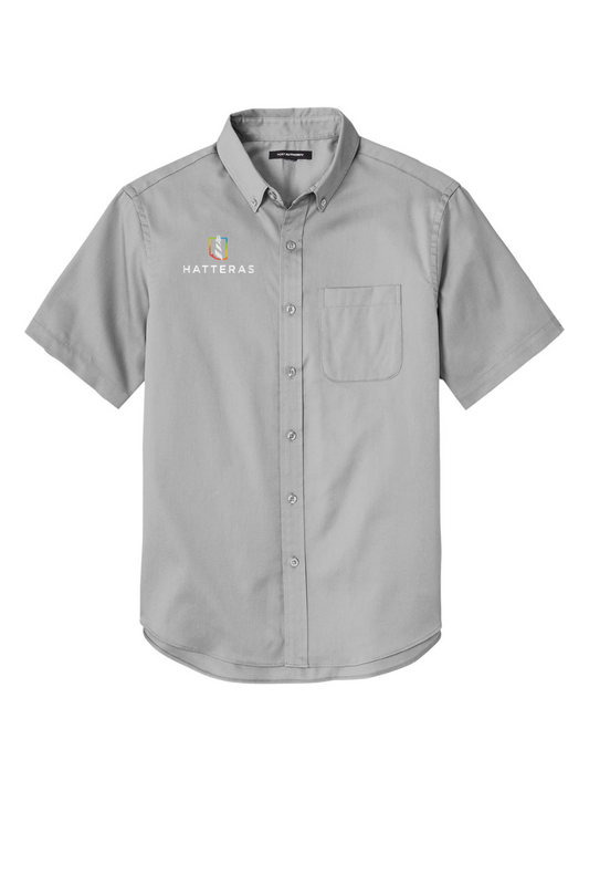 Camisa de sarga SuperPro React de manga corta de Hatteras
