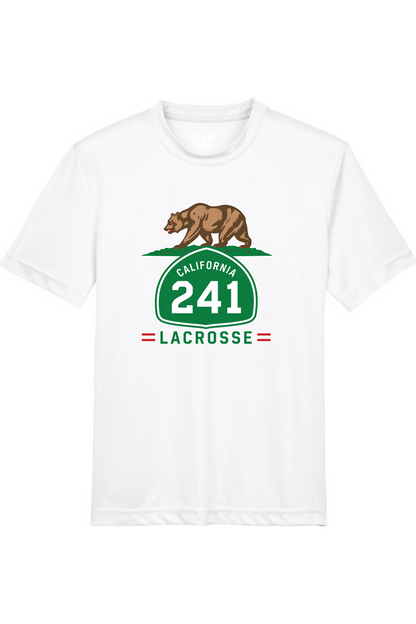 California Lacrosse Youth Athletic T-Shirt