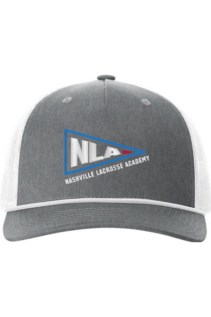 Nashville Lacrosse Academy Richardson Five-Panel Trucker with Rope Cap