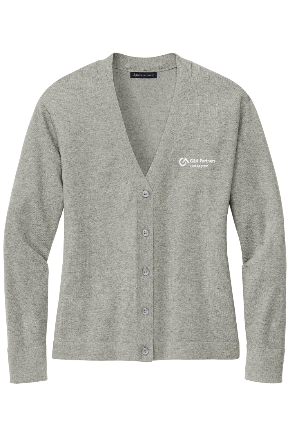 G&A Partners Brooks Brothers Women's Cotton Stretch Cardigan Sweater