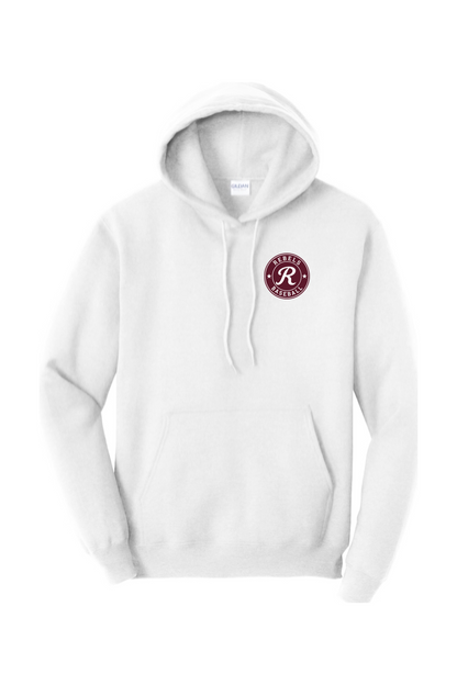 Rebels Travel Baseball Adult Heavyweight Hoodie