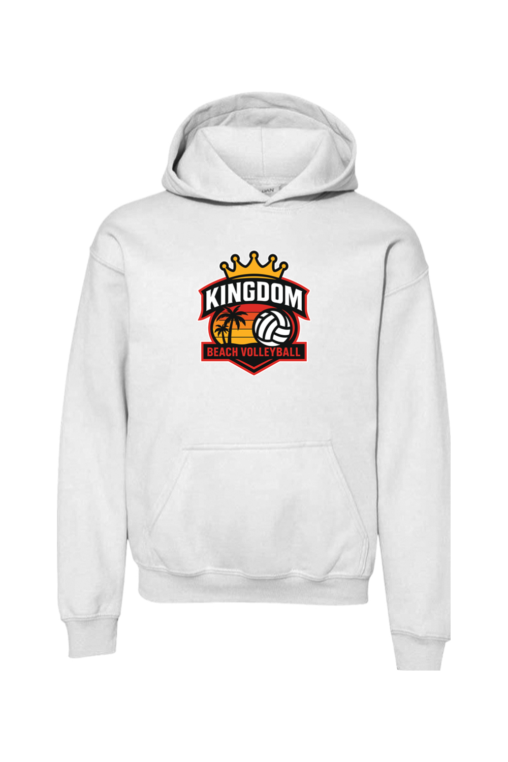 Kingdom Beach Volleyball Youth Hoodie