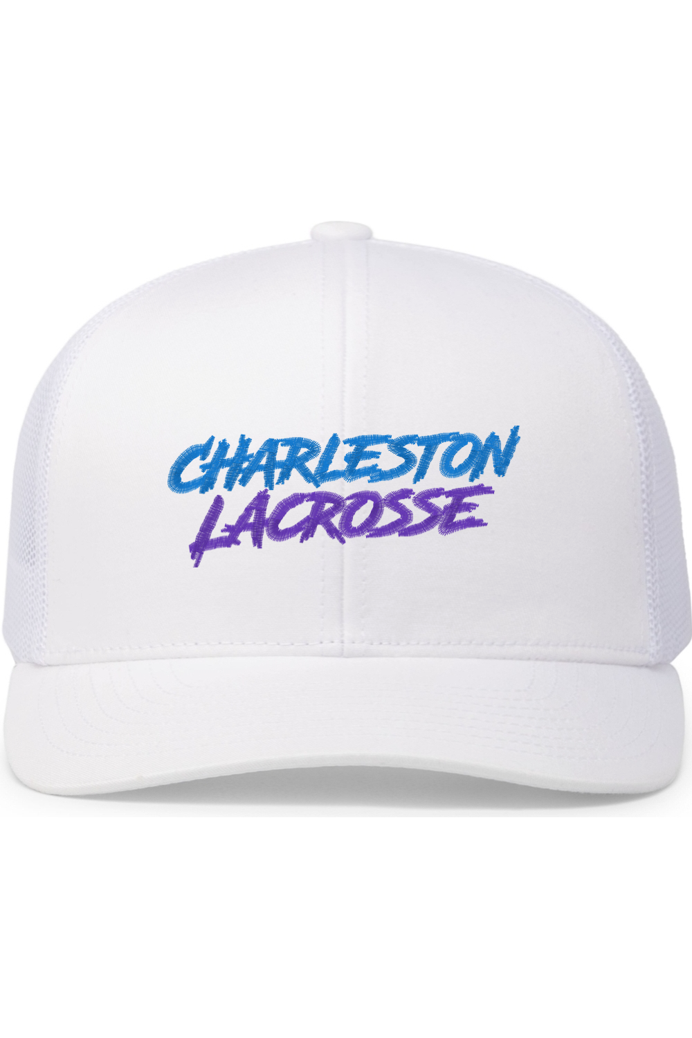 Charleston Lacrosse Embroidered Trucker Hat