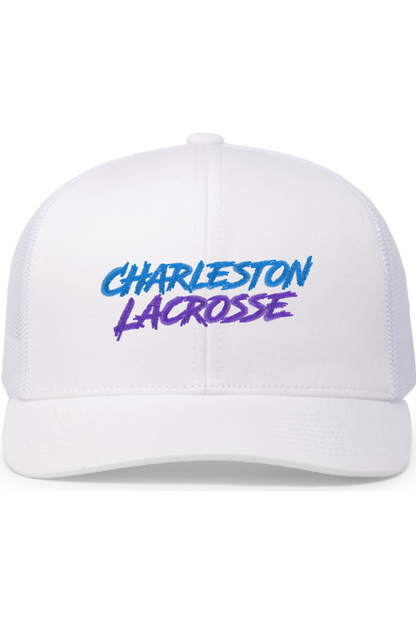 Charleston Lacrosse Embroidered Trucker Hat