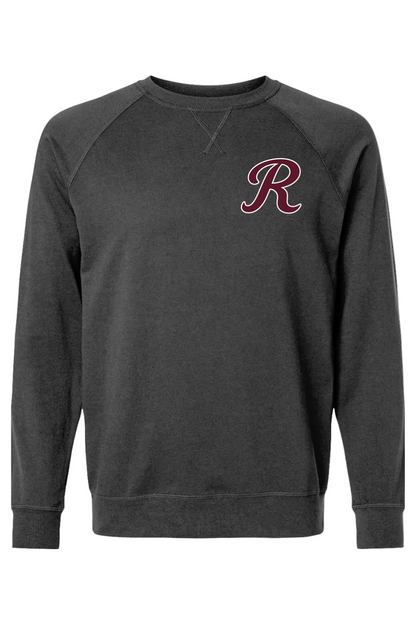 Rebels Travel Baseball Adult Heavyweight Raglan Long Sleeve
