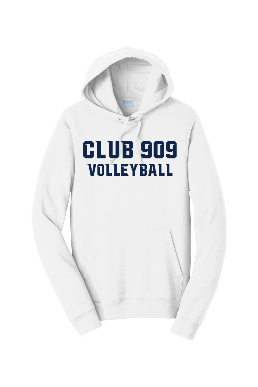 Club 909 Fleece Pullover Hooded Sweatshirt