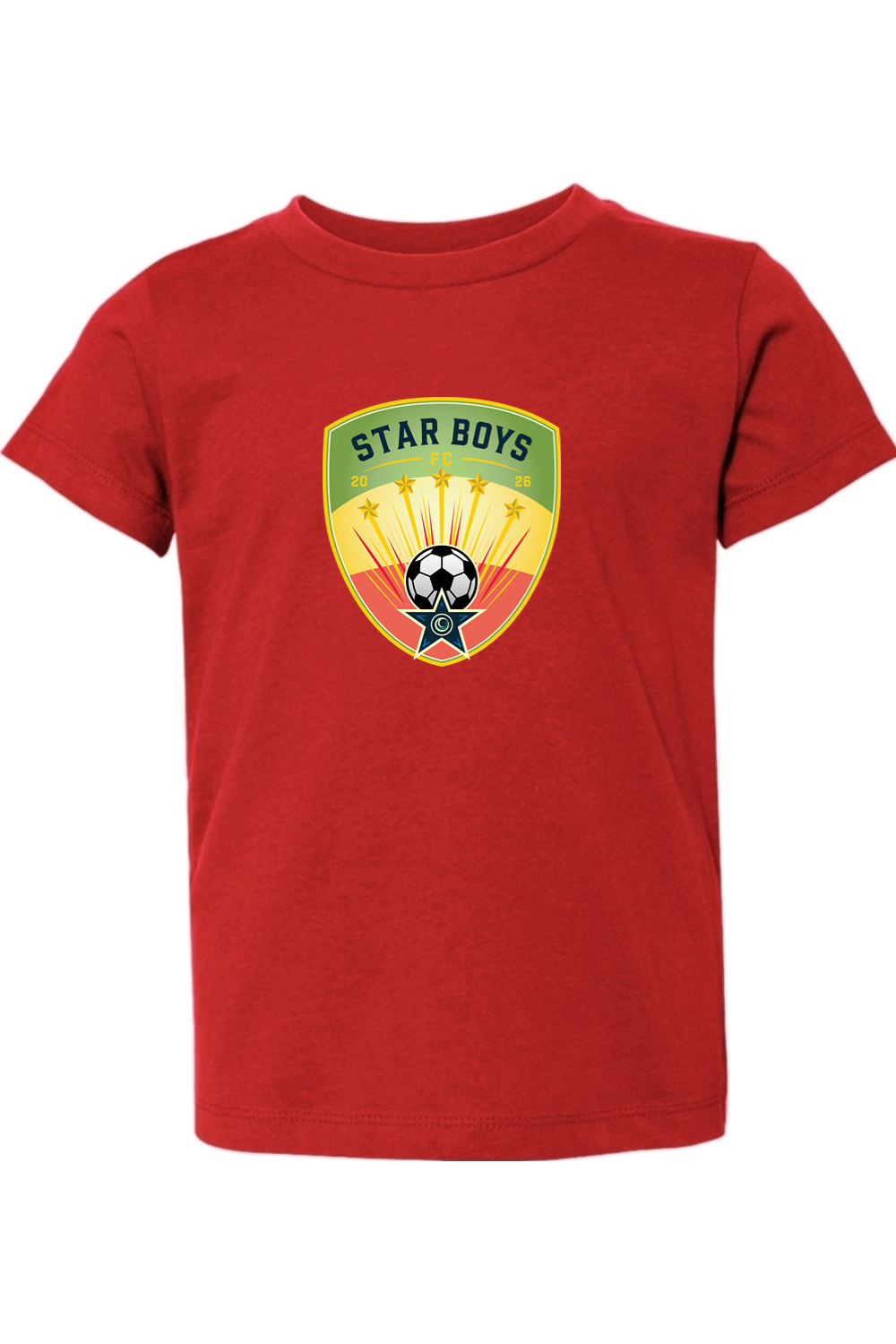 Star Boys Soccer Toddler T-Shirt
