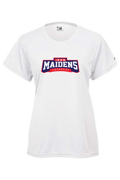 Iron Maidens Lacrosse Youth Girl's Athletic T-Shirt