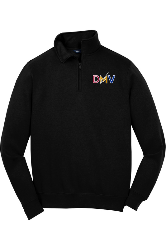DMV Volleyball Adult Embroidered Quarter-Zip Pullover