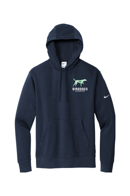 HHH Birddogs Embroidered Nike Club Fleece Sleeve Swoosh Pullover Hoodie