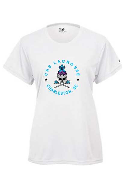Charleston Lacrosse Youth Girl's Athletic T-Shirt