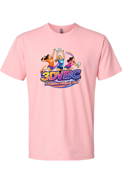 3DVBC Volleyball Adult Men's T-Shirt