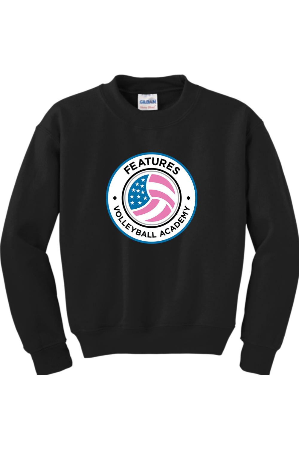 Features Volleyball Youth Sweatshirt