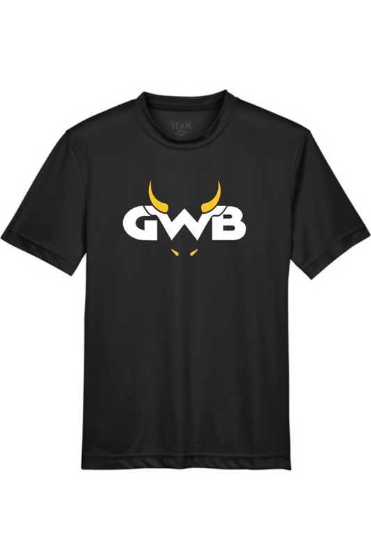Great White Buffalo Youth Athletic T-Shirt