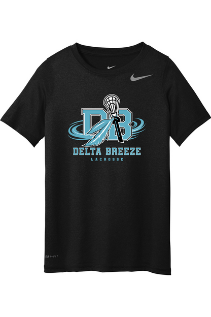 Delta Breeze Lacrosse Nike Youth Team Legend Tee
