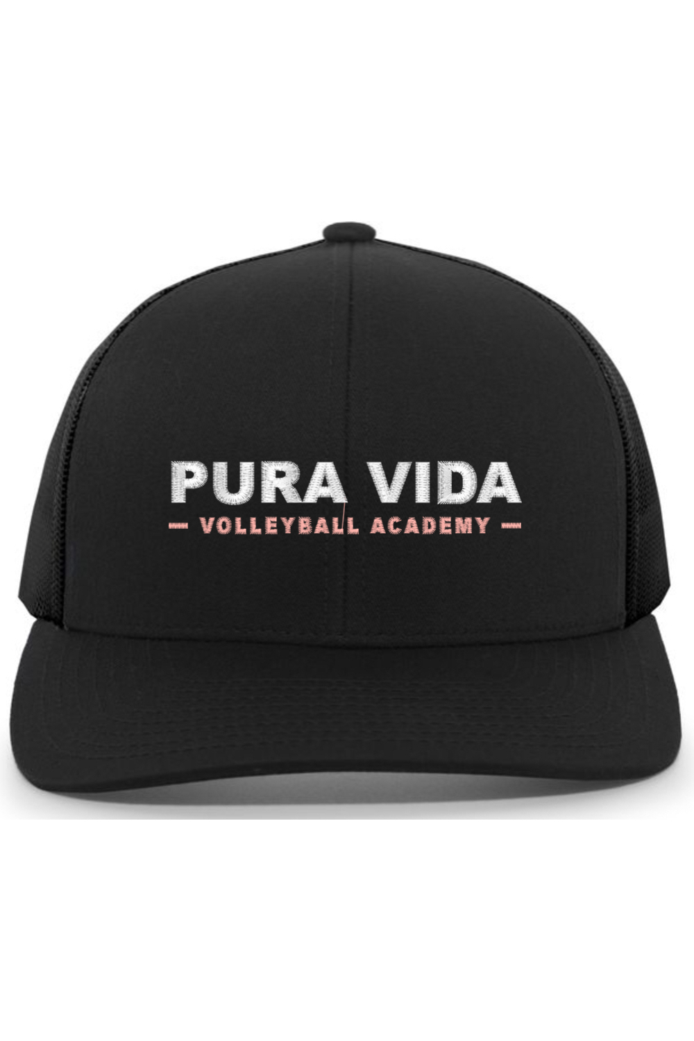 Pura Vida Volleyball Embroidered Trucker Hat