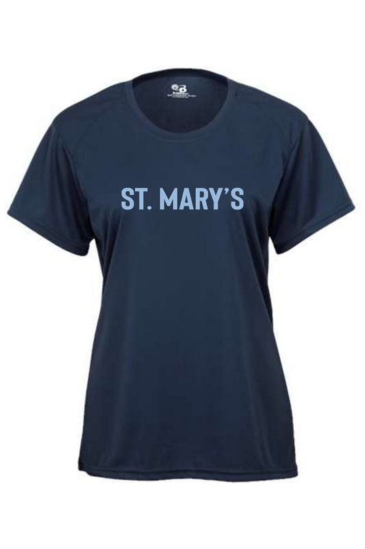 St Marys Basketball Youth Girl's Athletic T-Shirt