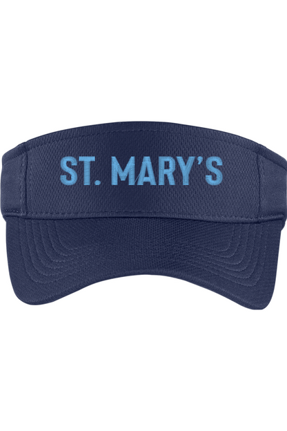 St Marys Basketball Embroidered Visor