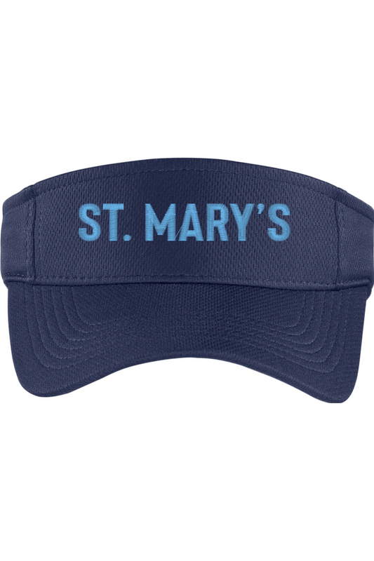 St Marys Basketball Embroidered Visor