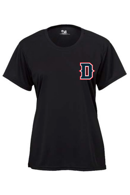 Dallas Bats Baseball Youth Girl's Athletic T-Shirt