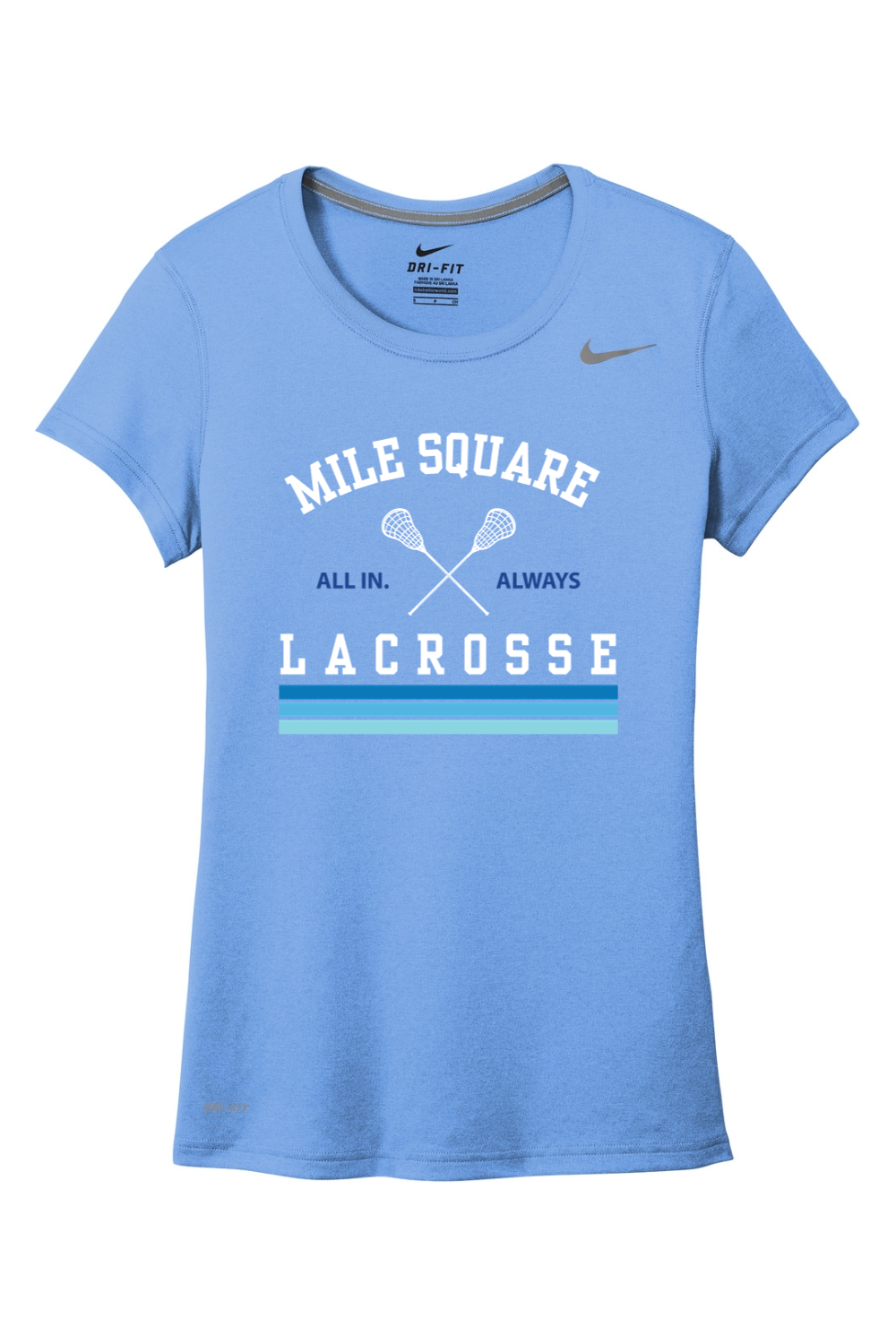 Mile Square Lacrosse Nike Ladies Team rLegend Tee