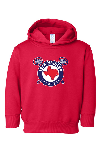 Iron Maidens Lacrosse Toddler Fleece Hoodie